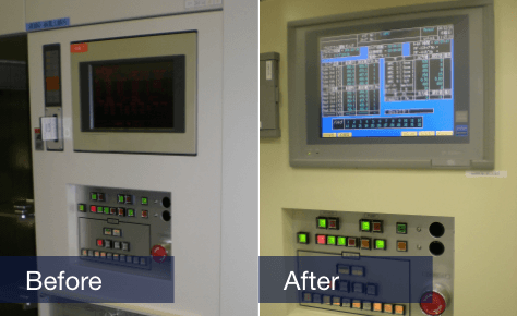 熱処理炉改造事例ＤＤＣの載換え改造